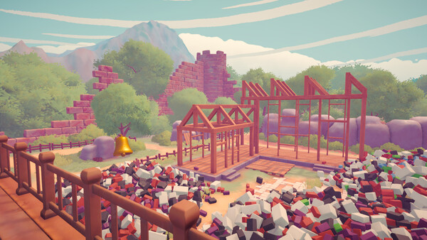 Brick by Brick: Tidy Up the Small Town! - capture d'écran 5 (gameplay PC)