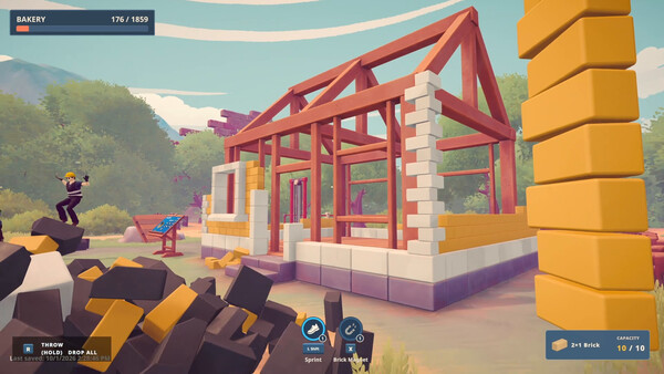 Brick by Brick: Tidy Up the Small Town! - capture d'écran 6 (gameplay PC)