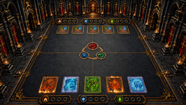 Cards Rumble: Clash of Elements - capture d'écran 1 (gameplay PC)
