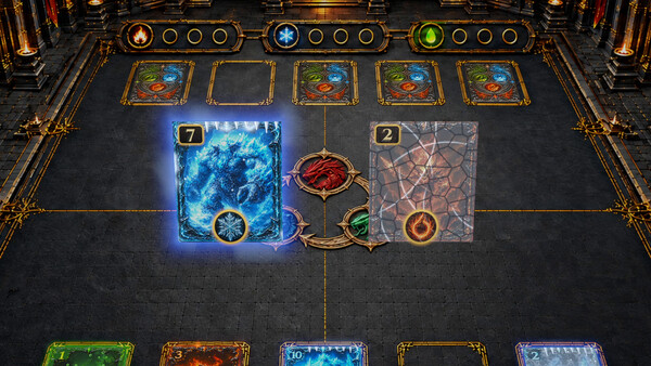 Cards Rumble: Clash of Elements - capture d'écran 2 (gameplay PC)