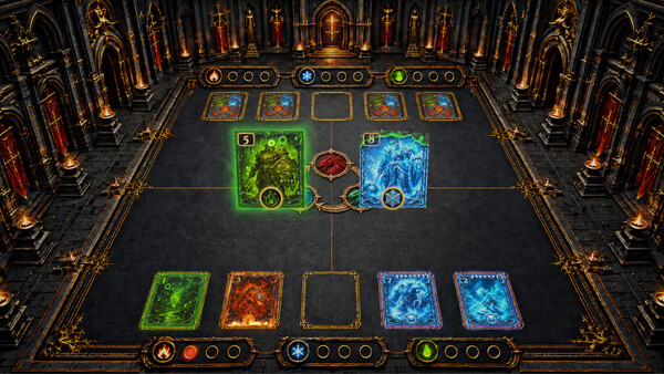 Cards Rumble: Clash of Elements - capture d'écran 3 (gameplay PC)