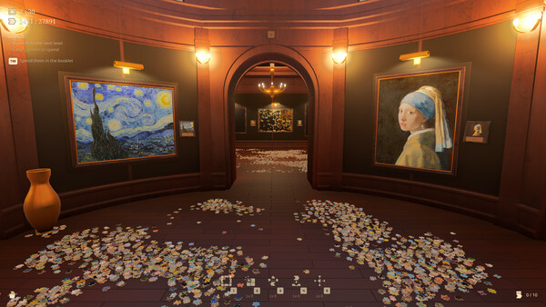 Piecework: The Jigsaw Museum - capture d'écran 1 (gameplay PC)