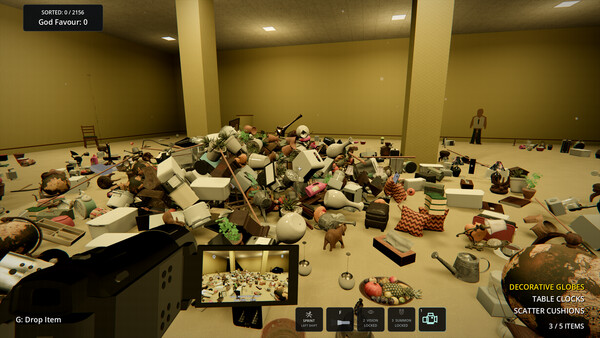 Tidy up the Backrooms - capture d'écran 2 (gameplay PC)
