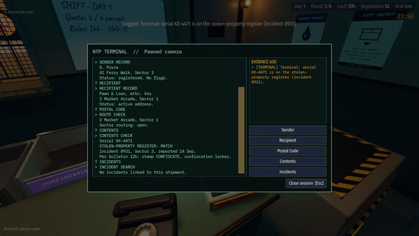 Parcel Inspector Simulator - capture d'écran 5 (gameplay PC)