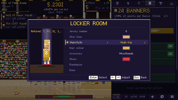 Idle Hoops - capture d'écran 5 (gameplay PC)