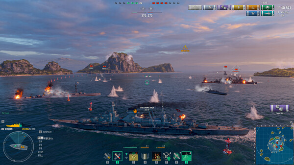 World of Warships - capture d'écran 6 (gameplay PC)