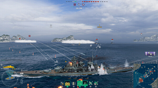 World of Warships - capture d'écran 3 (gameplay PC)