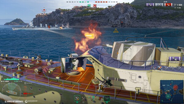 World of Warships - capture d'écran 2 (gameplay PC)