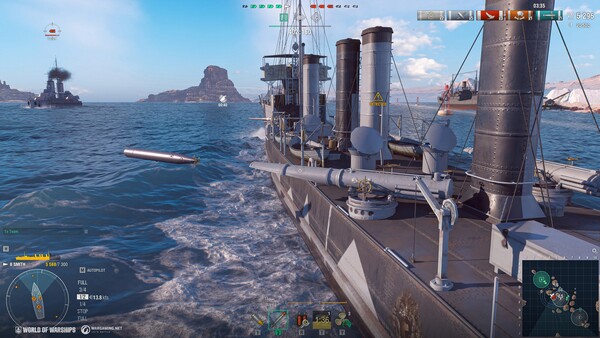 World of Warships - capture d'écran 5 (gameplay PC)