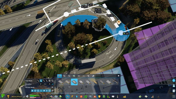 Cities: Skylines II - capture d'écran 1 (gameplay PC)