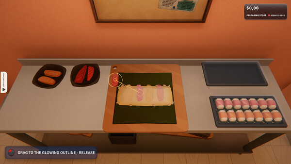 Night Rolls Cozy Store - capture d'écran 2 (gameplay PC)