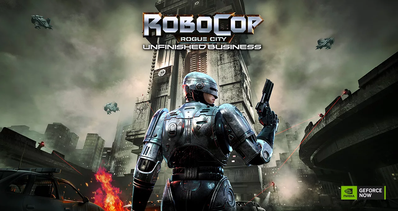 GeForce NOW : RoboCop: Rogue City — Unfinished Business débarque !