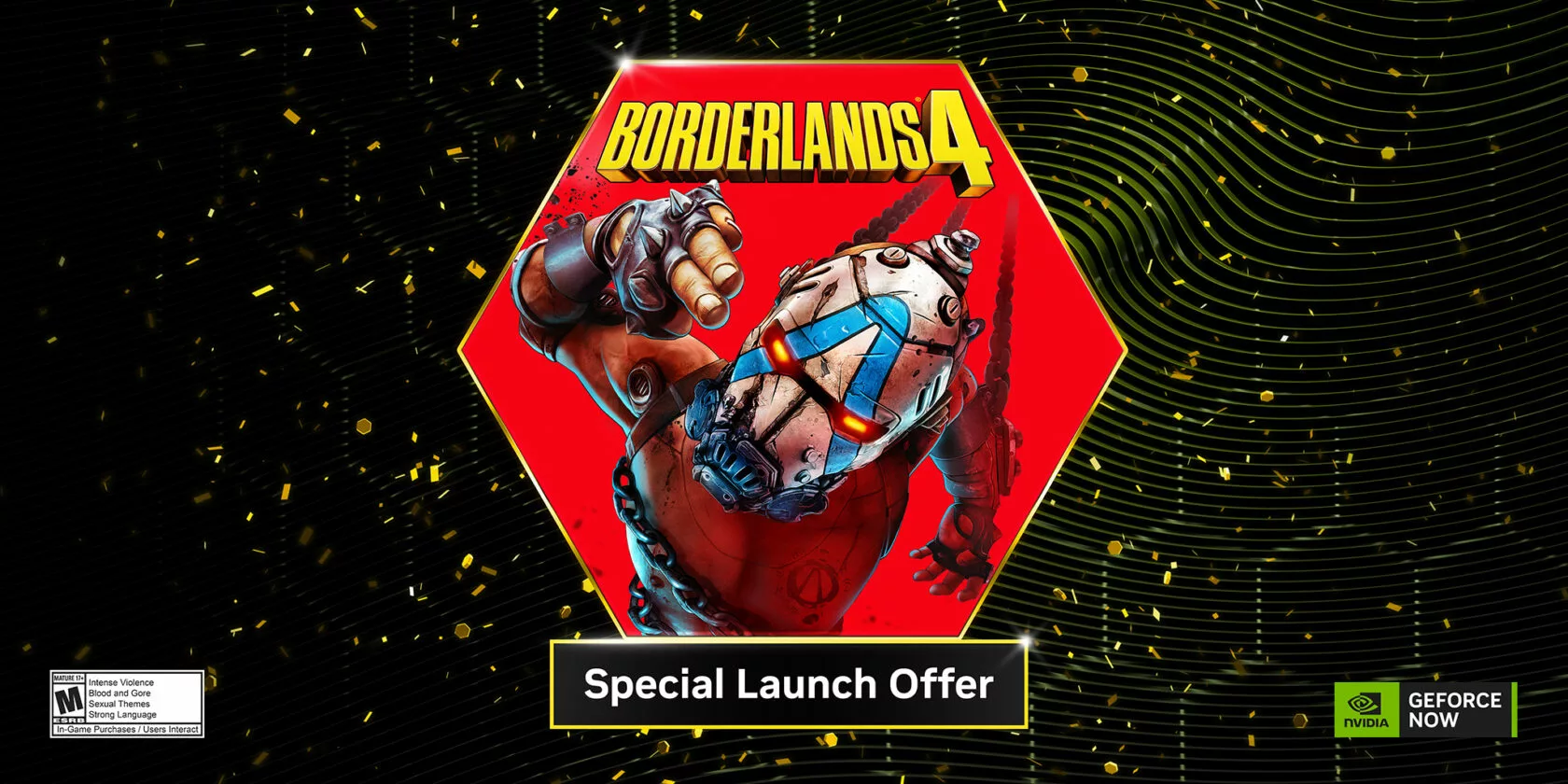 Borderlands 4 membership bundle on GeForce NOW