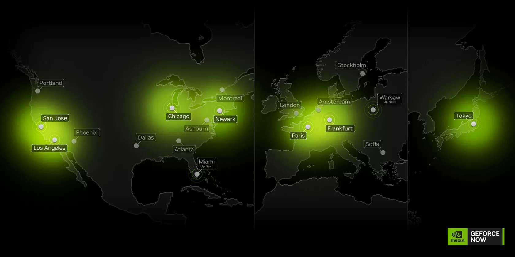 Current server upgrade map
